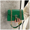 Crocodile Pattern Women's Chain Bag