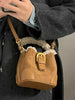 Autumn And Winter Wool Mini Bucket Bag