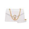 Crocodile Pattern Women's Chain Bag